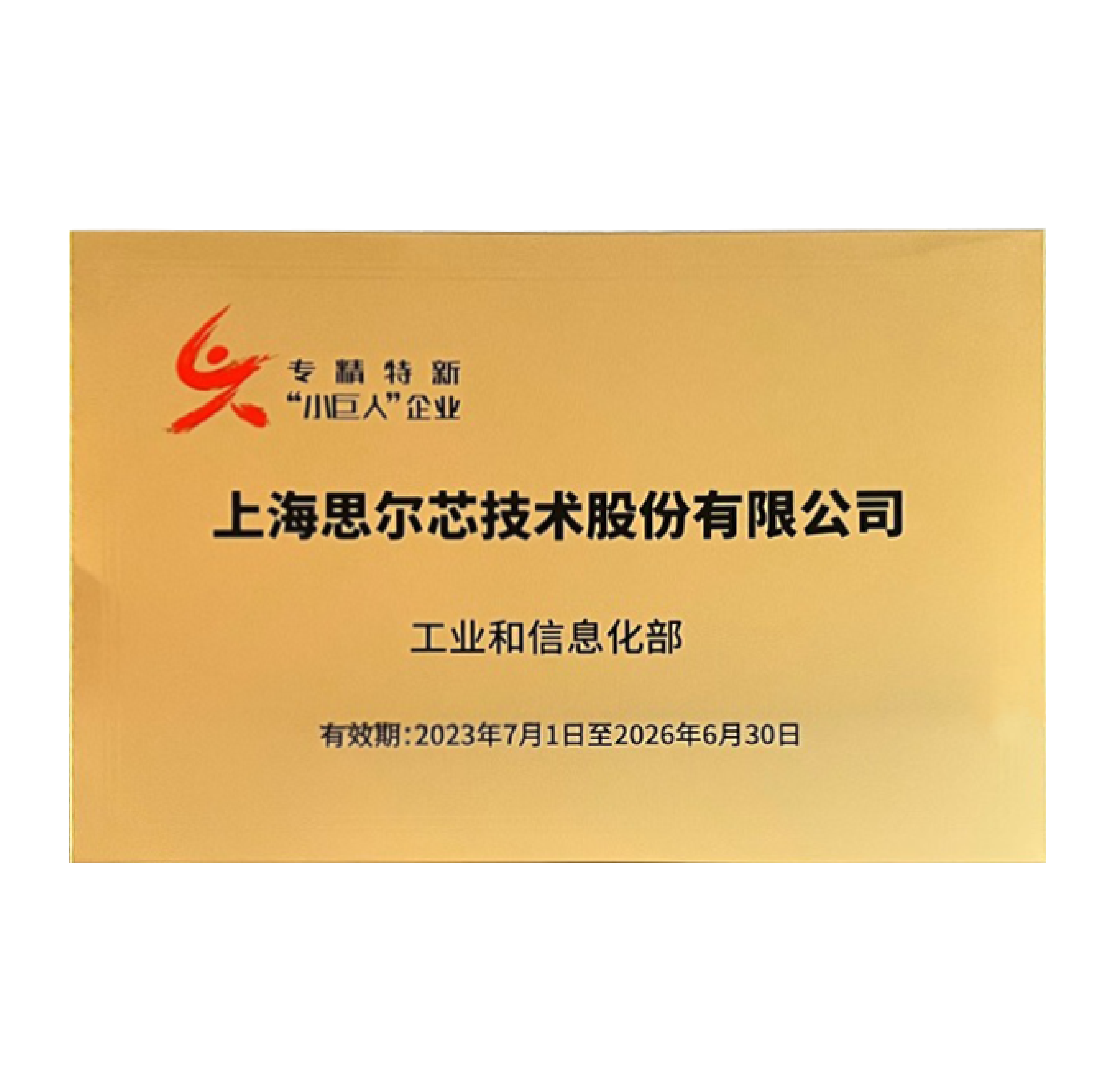 國家級“專精特新”小巨人